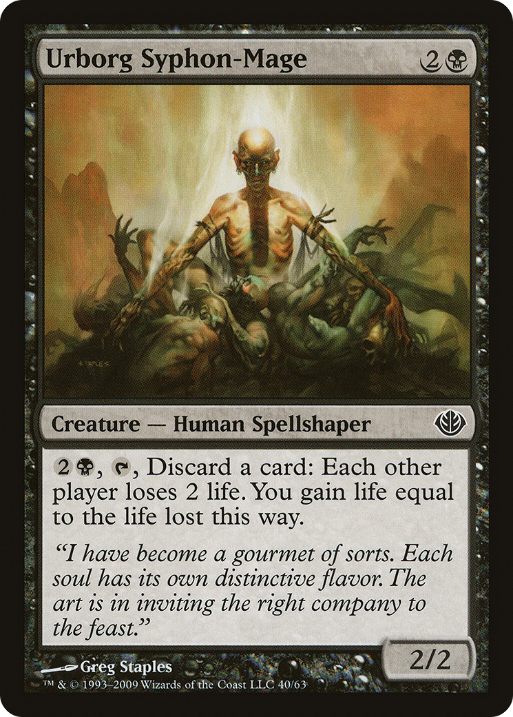 Image of Urborg Syphon-Mage [Duel Decks: Garruk vs. Liliana]