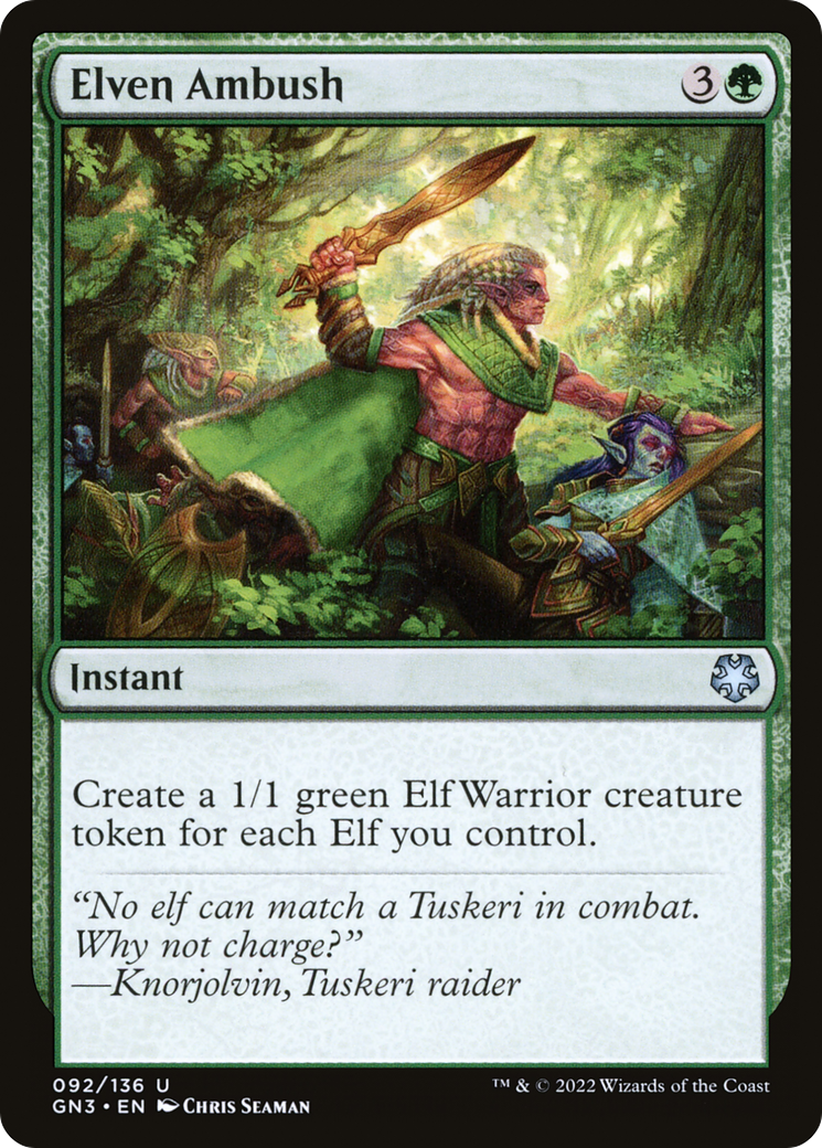 Image of Elven Ambush [Game Night: Free-for-All]