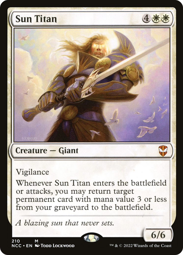 Image of Sun Titan [Streets of New Capenna Commander]