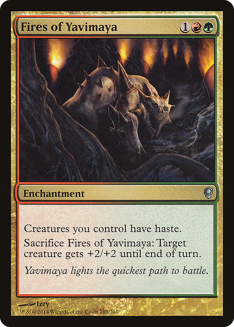 Image of Fires of Yavimaya [Conspiracy]