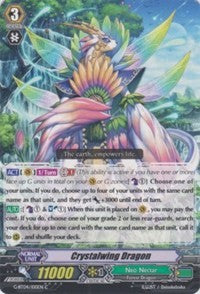 Image of Crystalwing Dragon (G-BT04/100EN) [Soul Strike Against the Supreme]