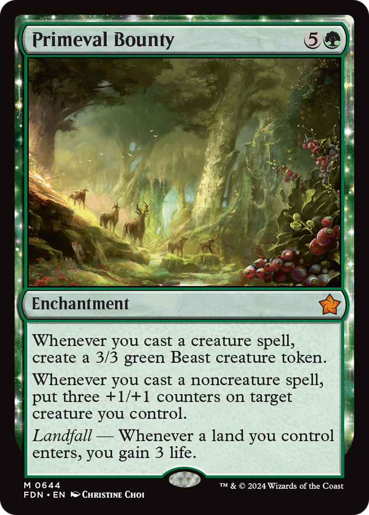 Image of Primeval Bounty [Foundations]