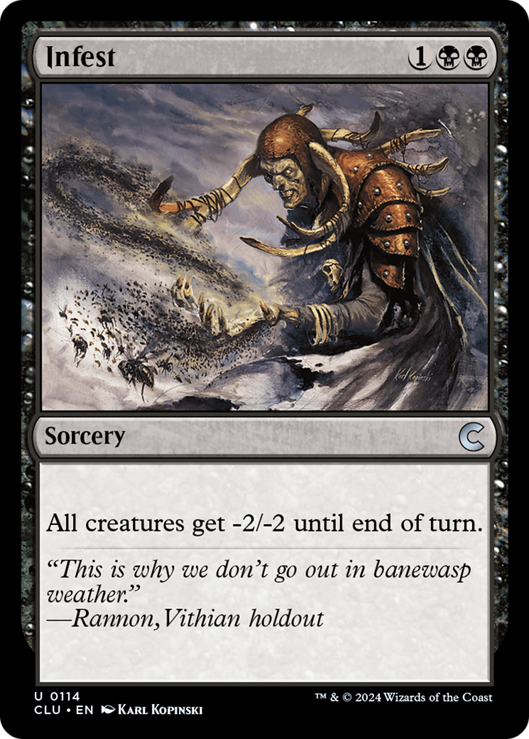 Image of Infest [Ravnica: Clue Edition]