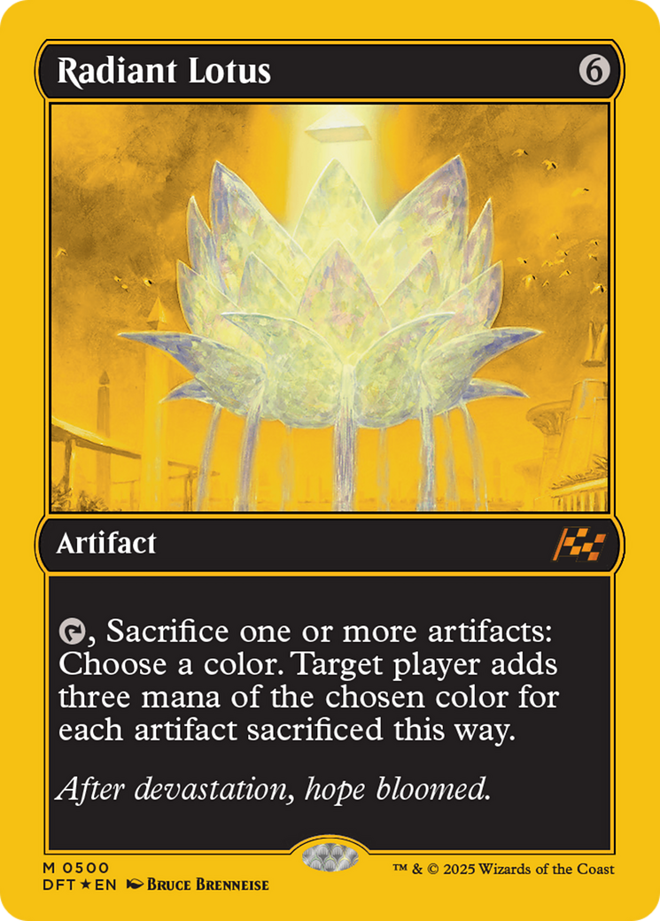 Image of Radiant Lotus (First-Place Foil) [Aetherdrift]