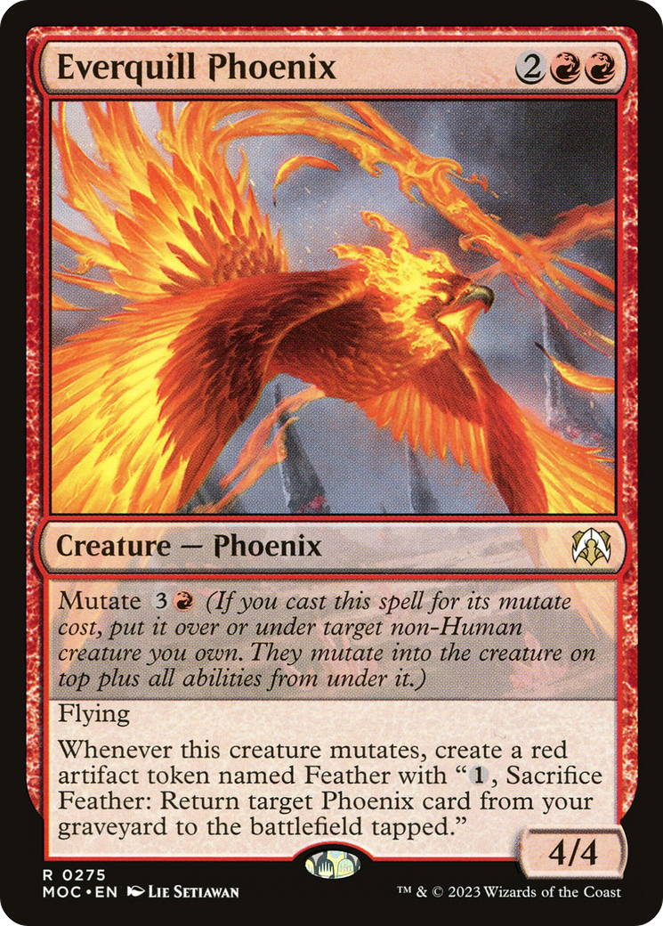 Image of Everquill Phoenix [March of the Machine Commander]