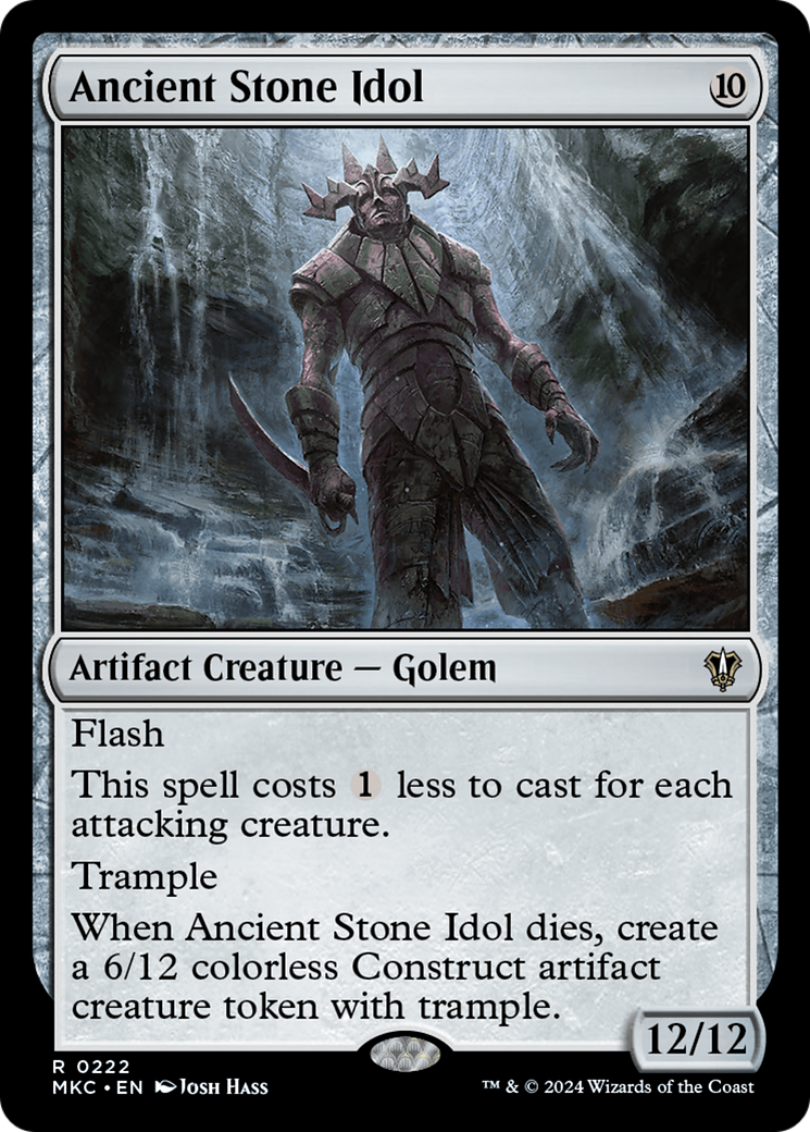 Image of Ancient Stone Idol [Murders at Karlov Manor Commander]