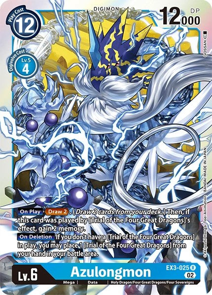 Image of Azulongmon [EX3-025] [Revision Pack Cards]