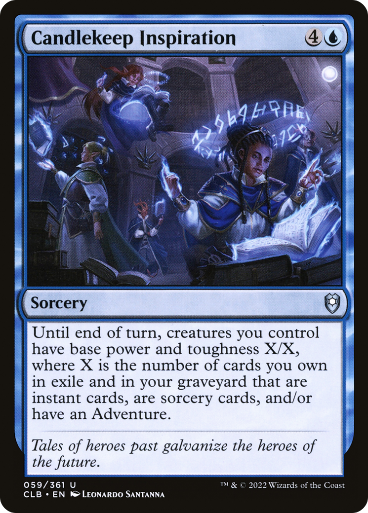 Image of Candlekeep Inspiration [Commander Legends: Battle for Baldur's Gate]