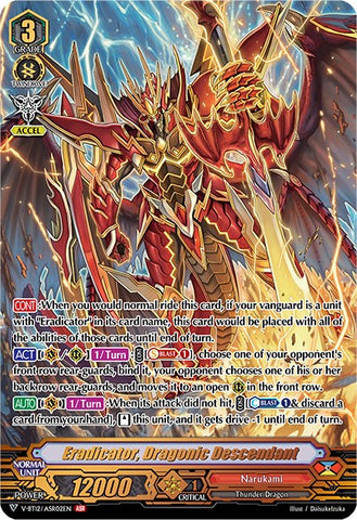 Eradicator, Dragonic Descendant (V-BT12/ASR02EN) [Divine Lightning Radiance]