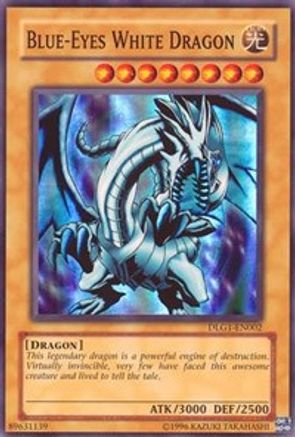 Image of Blue-Eyes White Dragon [DLG1-EN002] Super Rare