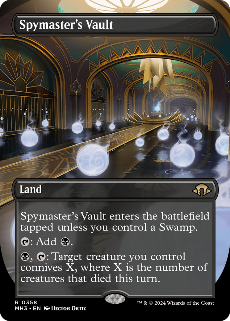 Image of Spymaster's Vault (Borderless) [Modern Horizons 3]
