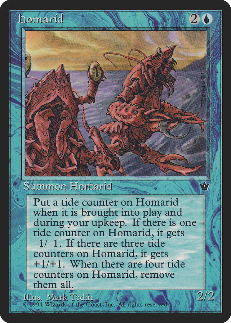 Image of Homarid (Mark Tedin) [Fallen Empires]