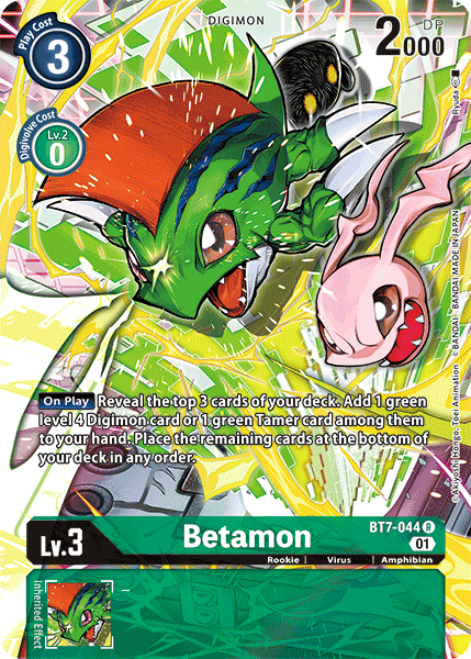 Image of Betamon [BT7-044] (Alternate Art) [Next Adventure]