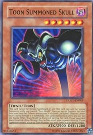 Image of Toon Summoned Skull [DLG1-EN065] Common
