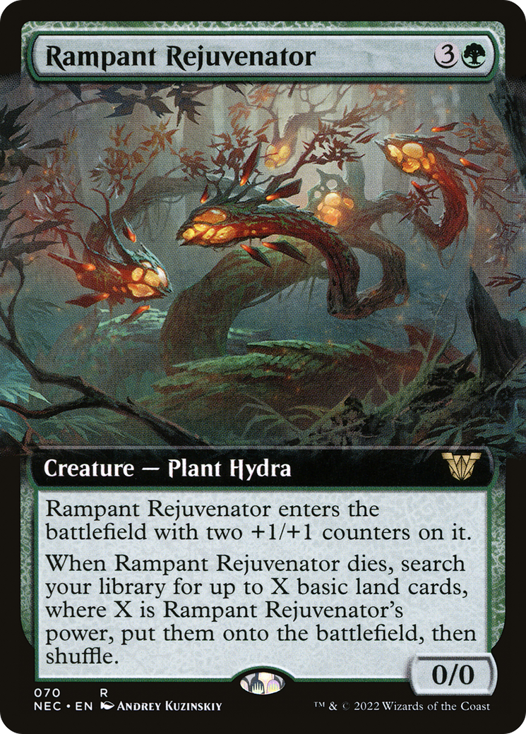 Image of Rampant Rejuvenator (Extended Art) [Kamigawa: Neon Dynasty Commander]