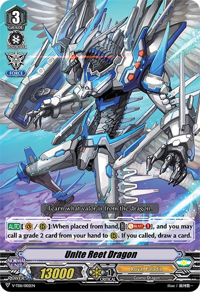 Image of Unite Reet Dragon (V-TD11/002EN) [Altmile]
