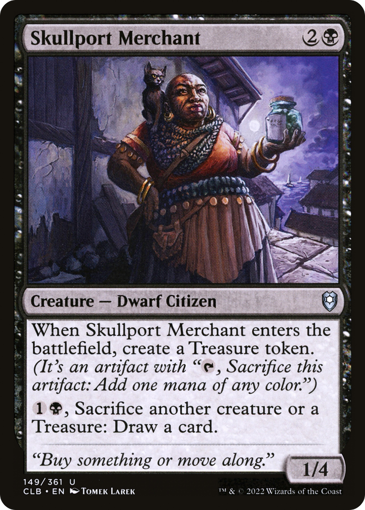 Image of Skullport Merchant [Commander Legends: Battle for Baldur's Gate]