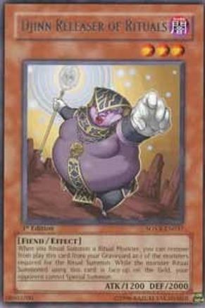 Image of Djinn Releaser of Rituals [SOVR-EN037] Rare