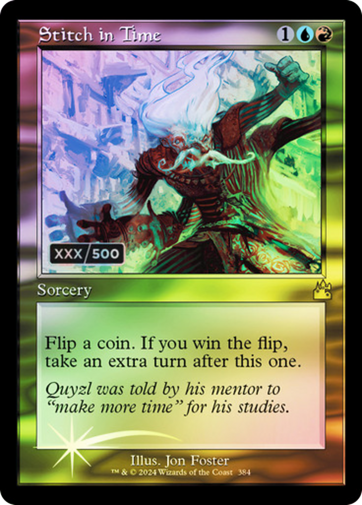 Image of Stitch in Time (Retro) (Serialized) [Ravnica Remastered]