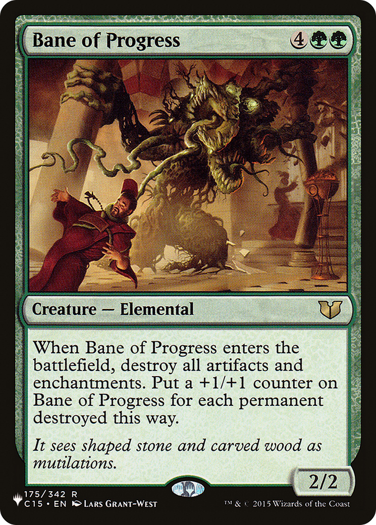 Image of Bane of Progress [The List]
