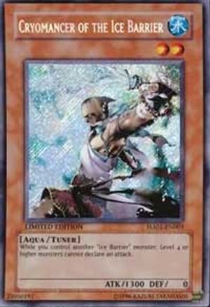 Image of Cryomancer of the Ice Barrier [HA01-EN003] Secret Rare