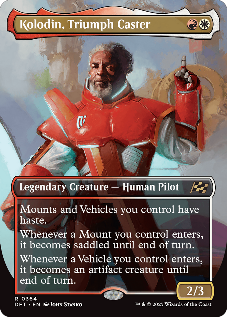 Image of Kolodin, Triumph Caster (Borderless) [Aetherdrift]