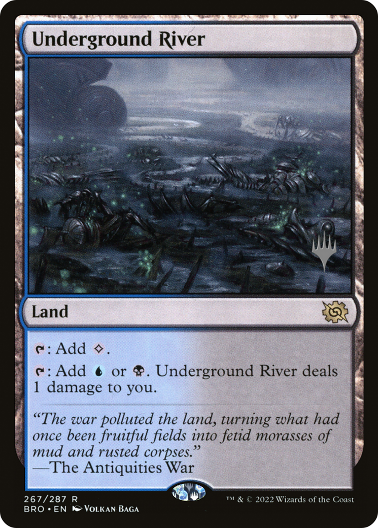 Image of Underground River (Promo Pack) [The Brothers' War Promos]