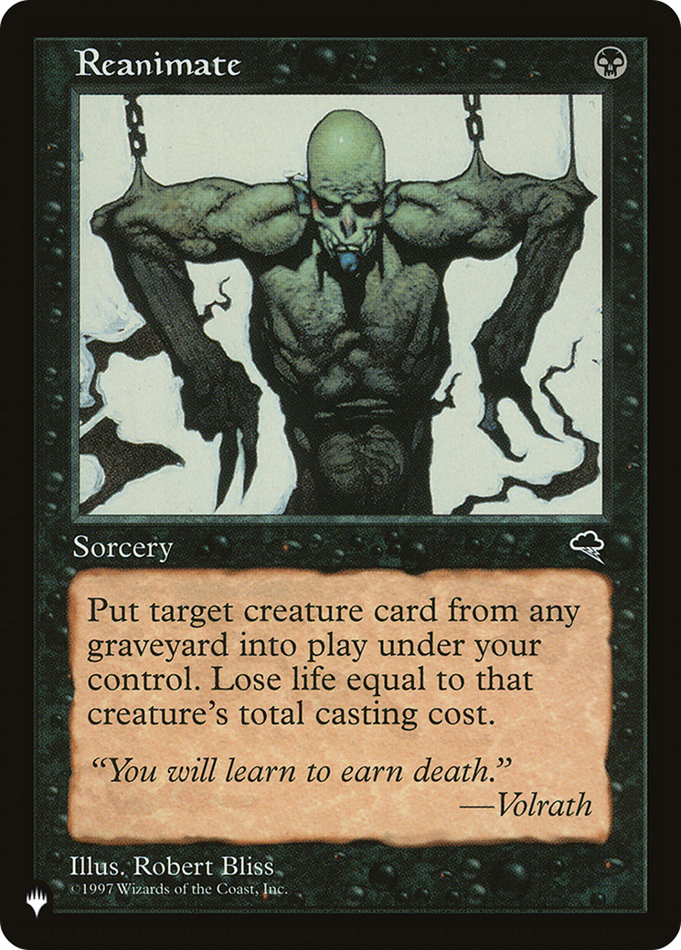 Image of Reanimate [The List]