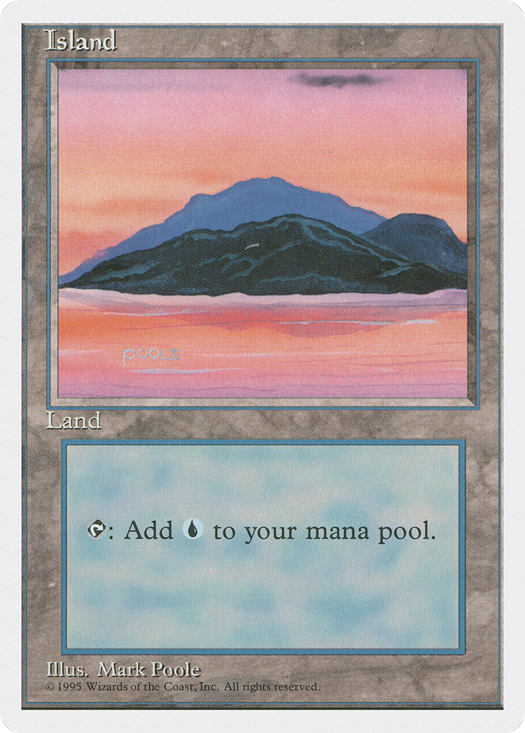 Image of Island (Sunset / Signature on Left) [Fourth Edition]
