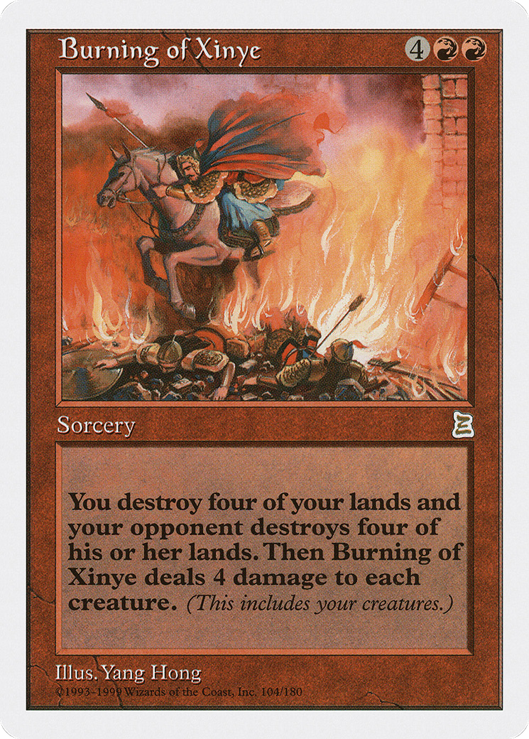 Image of Burning of Xinye [Portal Three Kingdoms]