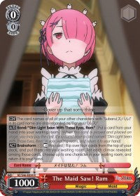 Image of The Maid Saw! Ram (RZ/S46-E034 R) [Re:ZERO]