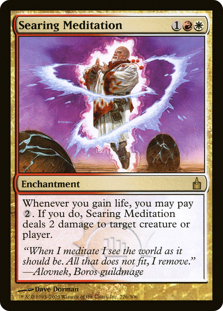 Image of Searing Meditation [Ravnica: City of Guilds]
