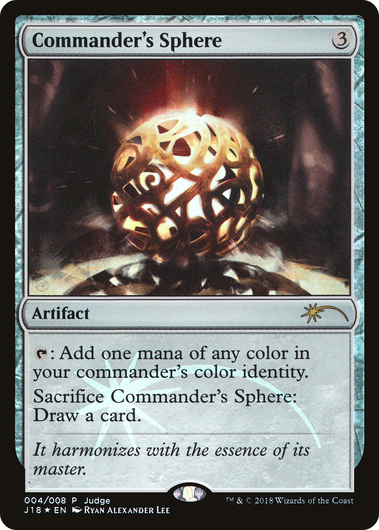 Image of Commander's Sphere [Judge Gift Cards 2018]