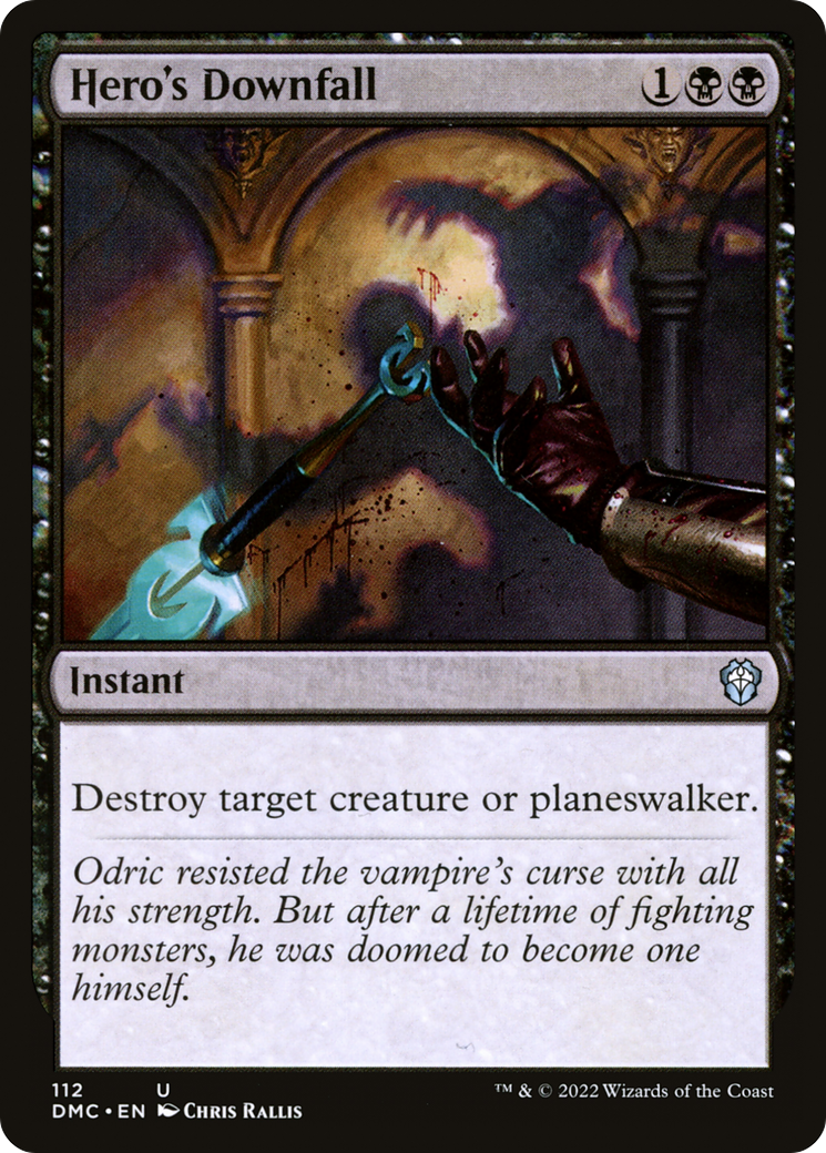 Image of Hero's Downfall [Dominaria United Commander]