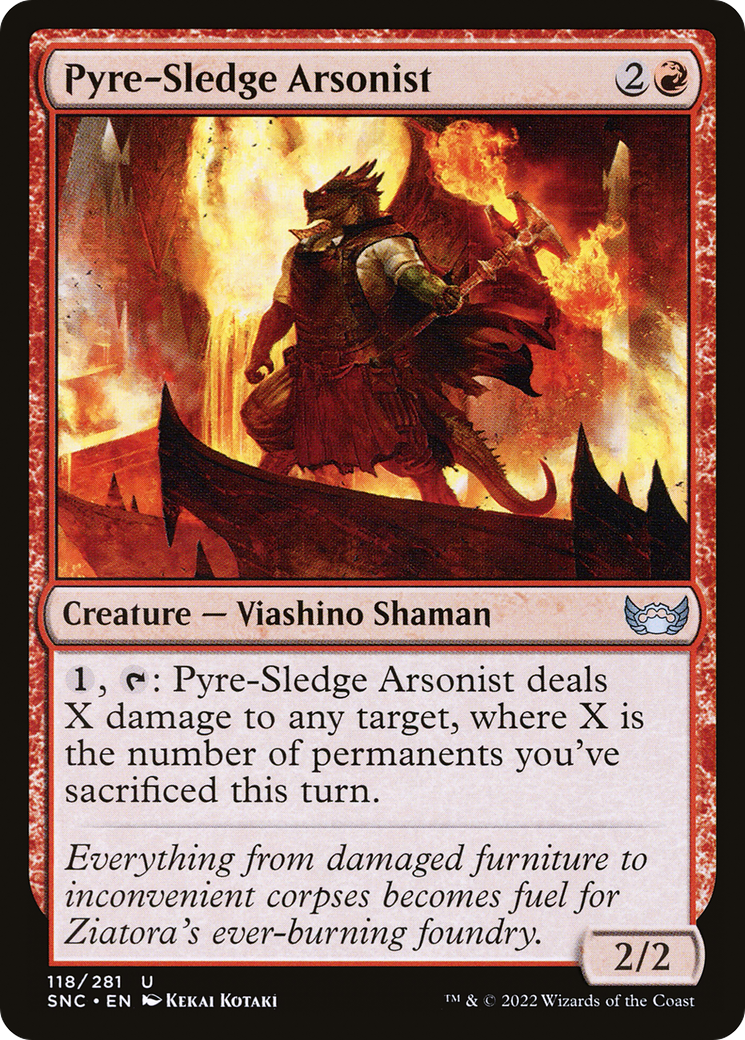 Image of Pyre-Sledge Arsonist [Streets of New Capenna]