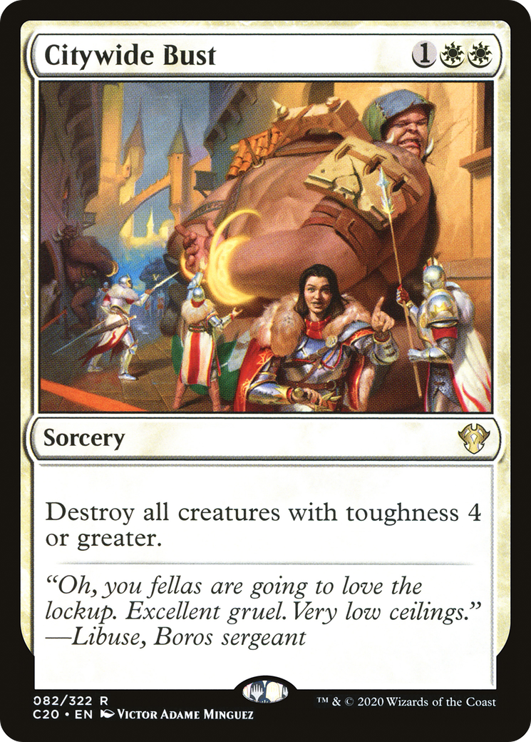 Image of Citywide Bust [Commander 2020]