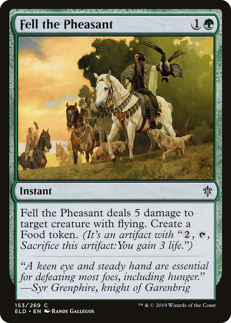 Image of Fell the Pheasant [Throne of Eldraine]