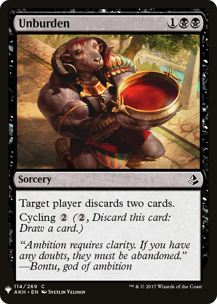 Image of Unburden [Mystery Booster]