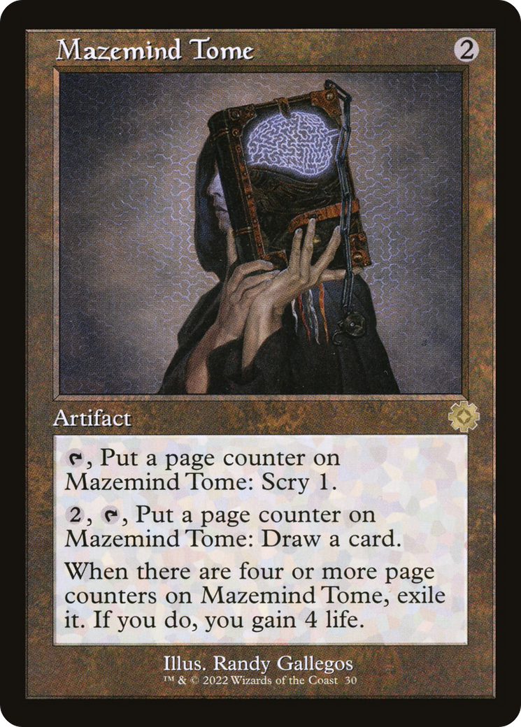 Image of Mazemind Tome (Retro) [The Brothers' War Retro Artifacts]