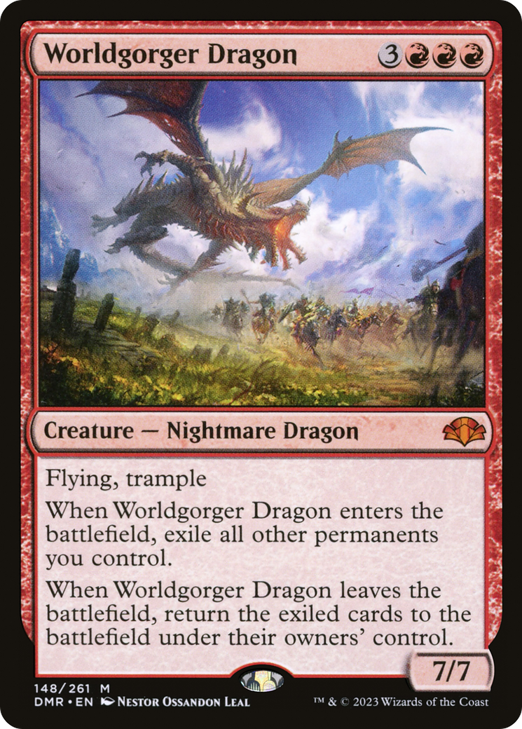 Image of Worldgorger Dragon [Dominaria Remastered]
