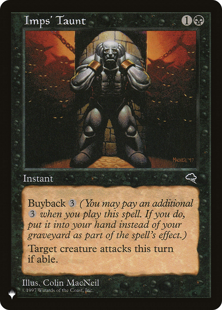 Image of Imps' Taunt [The List]