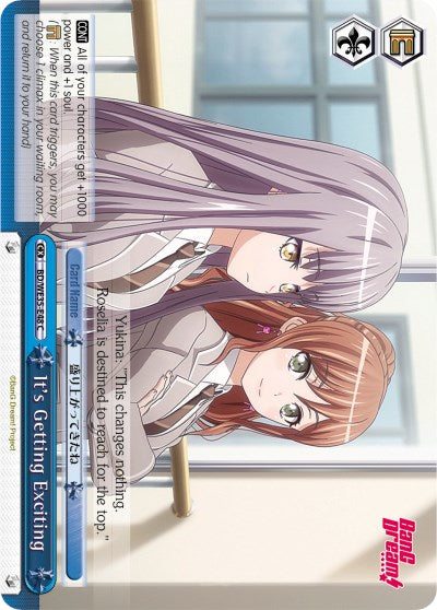 Image of It's Getting Exciting (BD/WE35-E48 C) [Poppin'Party x Roselia]