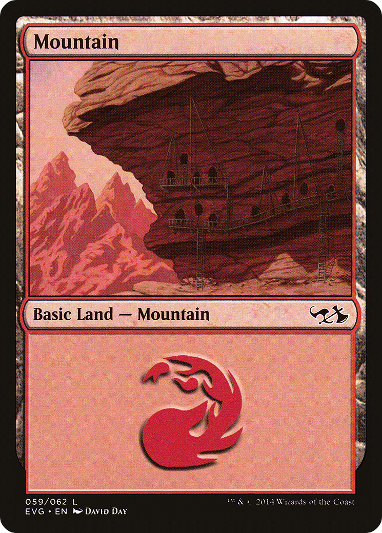 Image of Mountain (59) (Elves vs. Goblins) [Duel Decks Anthology]