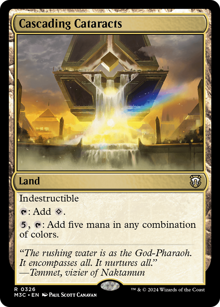 Image of Cascading Cataracts [Modern Horizons 3 Commander]