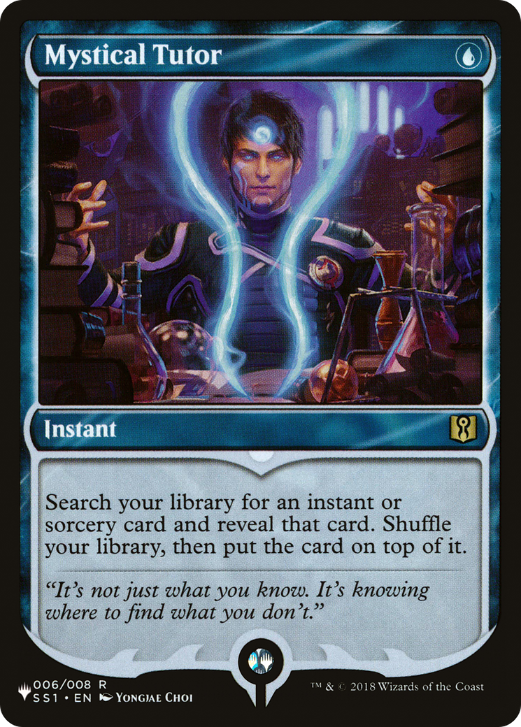 Image of Mystical Tutor [The List]