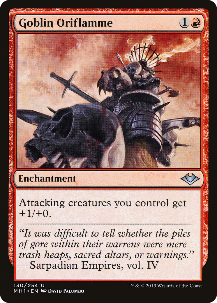 Image of Goblin Oriflamme [Modern Horizons]