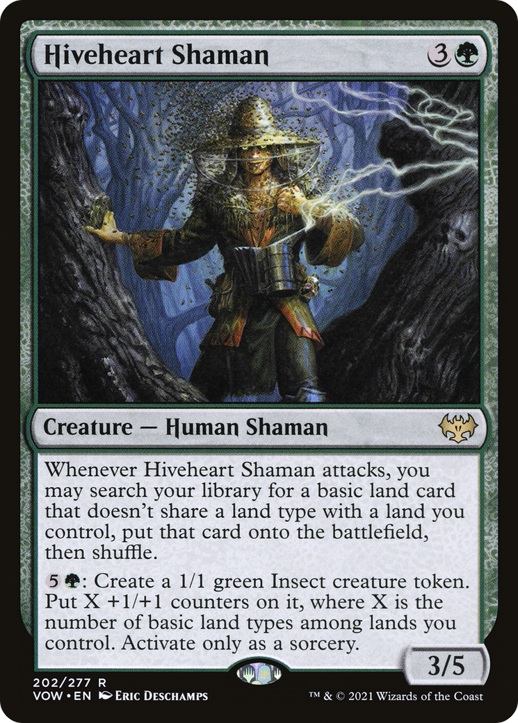 Image of Hiveheart Shaman [Innistrad: Crimson Vow]