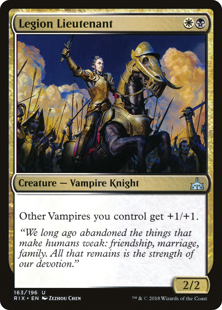 Image of Legion Lieutenant [Rivals of Ixalan]