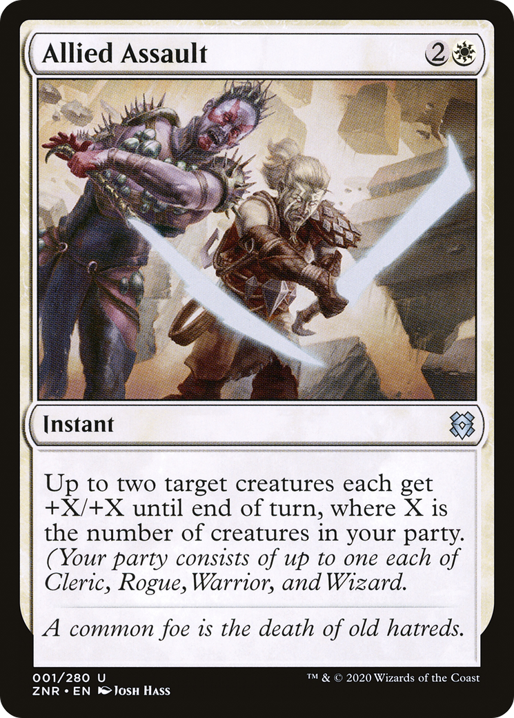 Image of Allied Assault [Zendikar Rising]