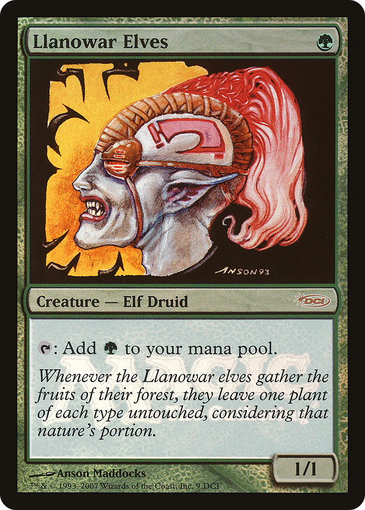 Image of Llanowar Elves [Gateway 2007]